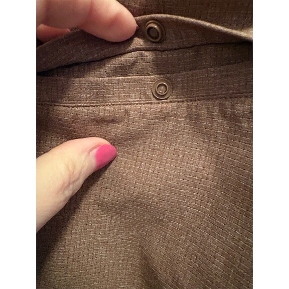 lululemon Commission Chino Shorts Men's Size 34 Brown Check Golf Casual - Picture 7 of 10